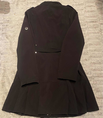 Chamarra Gabardina Calvin Klein Negro Mujer Talla S (Usado)