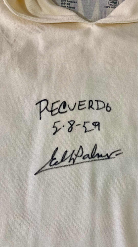 Jersey América Doble Autógrafo Eduardo González Palmer Qepd (Usado)