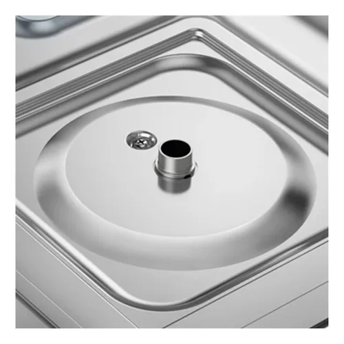Cocina A Gas Eldom Berlin 4 Hornallas Con Visor De Horno Blanco
