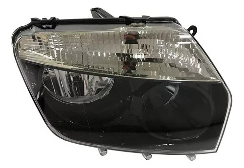 Faros Derecha  Renault Duster 2013 A 2016 Negra Diforza