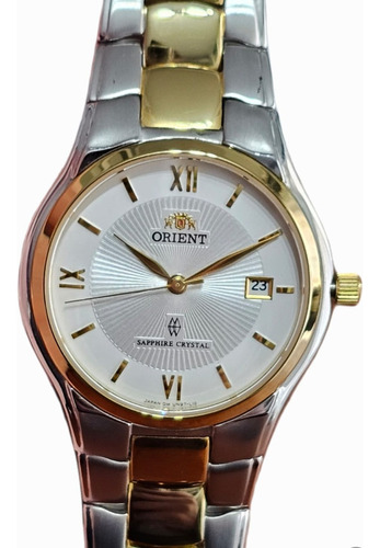 Reloj Orient Hombre Lun9t002 Acero Calendario Cristal Zafiro