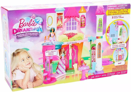 Castelo Barbie Dreamtopia Castelo Dos Doces Dyx32