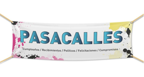 Promo Campaña - Pasacalles - Banner - Pancartas 300x50