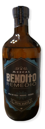 Mezcal Ancestral Bendito Remedio Tepeztate 48º 500ml Oaxaca