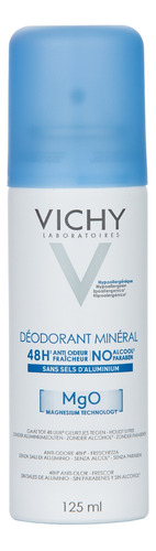 Desodorante en aerosol Vichy Mineral Sin Sales de Aluminio 125 ml