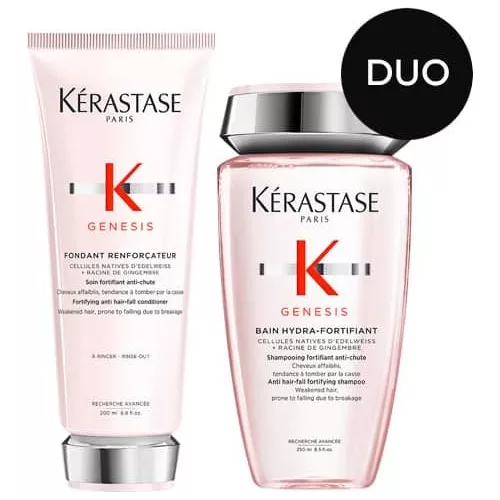 Kit Kerastase Genesis Shampoo 250 + Crema Enjuague 200 | Cuotas sin interés