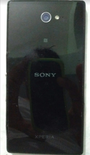 Tapa Trasera Negra Sony Xperia M2 D203 D205 D206