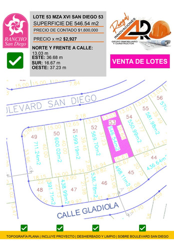 Venta De Lote San Diego 53 Mz Xvi Muy Cerca Del Acceso Y Sobre Av Principal Con Bonita Vista En Fracc Rancho San Diego Ixtapan De La Sal Edomex