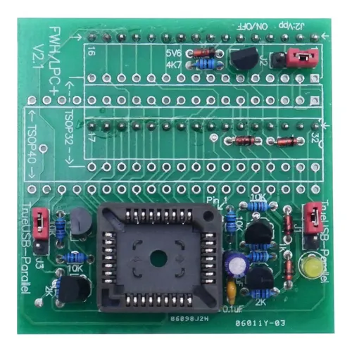 Adaptador Para Willem Gq-4x Fwh/lpc Plcc32 Eeprom Garantia