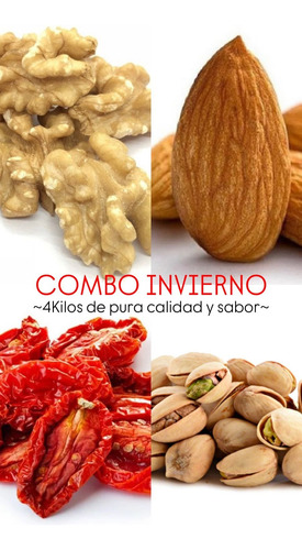 Combo De Frutos Secos Premium X 4 Kg.