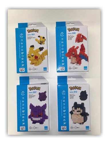 Nianblock Pokémon All -star Series Complete Set Of 4 Gengar,