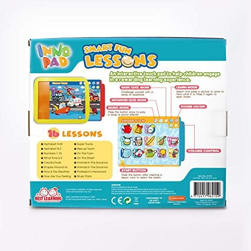 Best Learning Inno Pad Smart Fun Lessons - Tableta Educativa