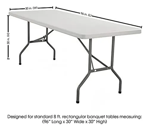 Mantel Rectangular Premium Para Mesa 8 Ft - Rosa Palo