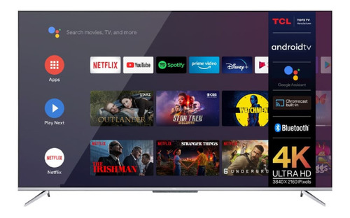 Smart Tv Tcl Led 55 4k Android Tv Netflix Spotify L55p715