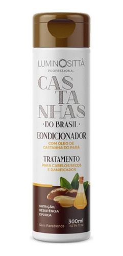 Condicionador Castanhas Do Brasil 300 Ml - Luminosittà