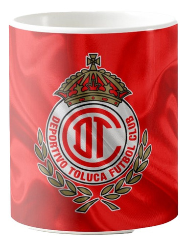Taza Para Café - Con El Escudo Del Club Deportivo Toluca