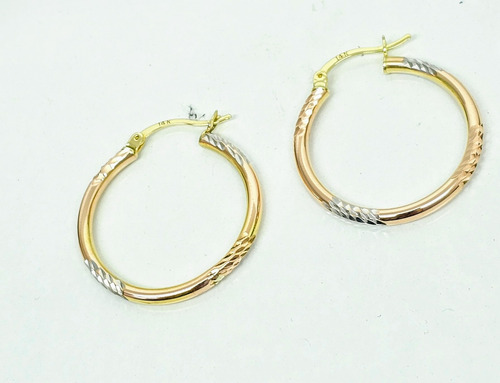 Arracadas De Oro 14k X 207 (Usado)
