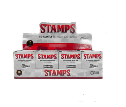 Mini Boquillas Para Cigarrillos Stamps X10