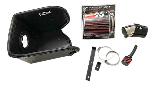 Intake + Filtro Esportivo Rs Golf Gti Audi A3 1.8t 20v Nox