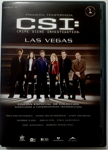 Csi Las Vegas Capitulos 1-4 Primera Temporada Disco 1 Dvd