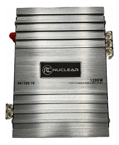 Amplificador Nuclear Na1200.1d  1200w 1ch Clase D