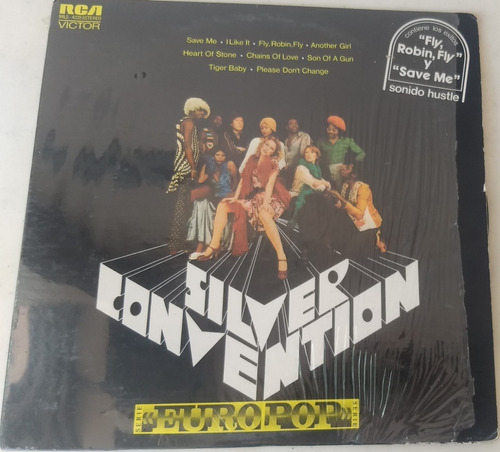 Lp - Disco  Vinyl Silver Convention Serie Europop