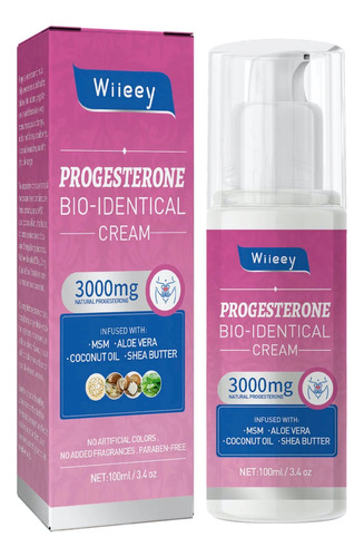 Crema De Progesterona Natural Tratamientos Menopausia 
