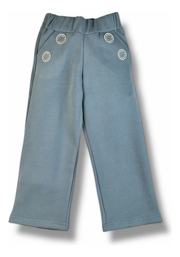 Pantalón De Invierno Frizado Recto Para Nena De 4 A 12 Años