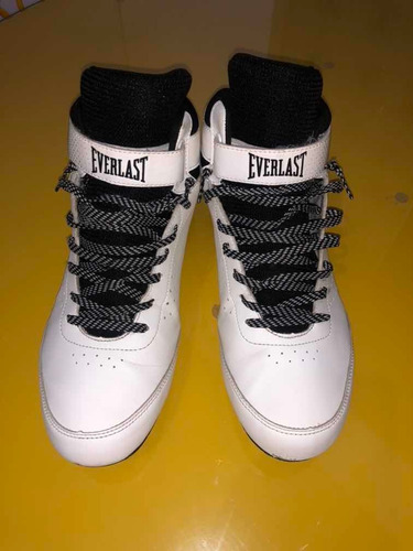 Tênis Em Couro Da Everlast Ótimo Prática De Esportes