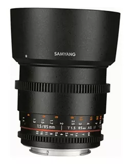 Samyang Syds85m-n Vdslr Ii 85 Mm Fixed Lens For Nikon (fx)