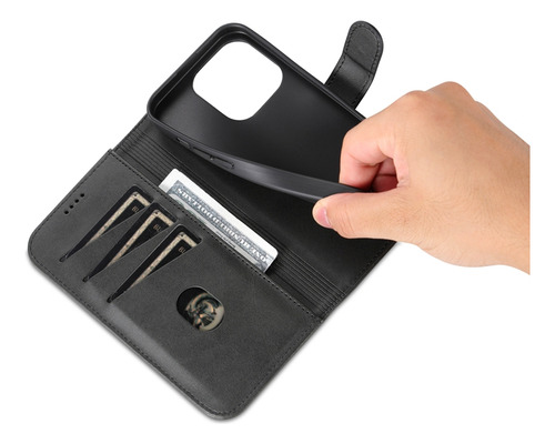 Funda Tipo Cartera Para Oppo A5 2020 4g/a5 Pro 5g Tarjetero, Cierre Magnético, Funda De Piel, Protectora