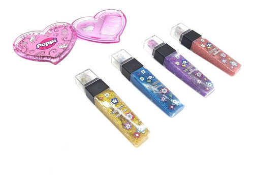 Imagen 2 de 5 de Mi Juego De Maquillaje Set De Belleza Cabellos Fashion Nenas