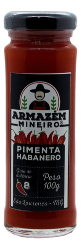 Pimenta Habanero 100g 100% Artesanal Grau De Ardência 08 