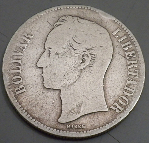 Moneda De Plata. 1879. Lei 900 25 Gr