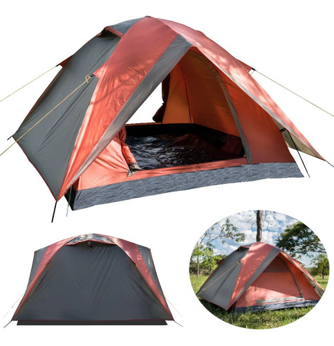 Barraca Camping 4 Pessoas Coluna D Água 2500 Mm Vênus