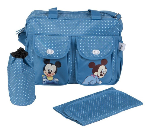 Bolso Maternal Disney Cambiador Disney Mickey Minnie 2021