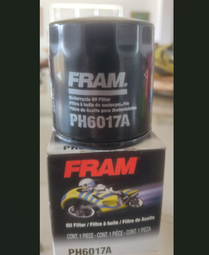 Par De Filtros De Aceite Moto Fram Ph6017a Rk6, Versys