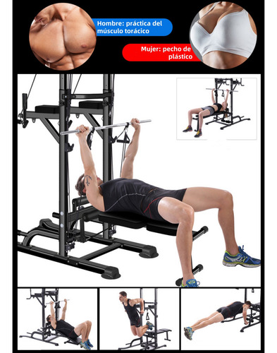 Equipos De Fitness Multifuncionale 40 Ejercic Para Interiore