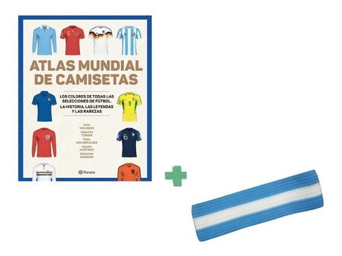 Atlas Mundial Camisetas - Planeta - Libro + Vincha Regalo