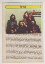 Comprar 1979 Focus Rock Progresivo Holandes Tarjeta Unica Argentina 