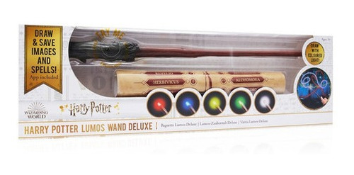 Harry Potter Lumos Wand Deluxe Varita Wabro 59099
