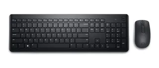 Kit Dell Mouse Y Teclado Inalambrico, Negro