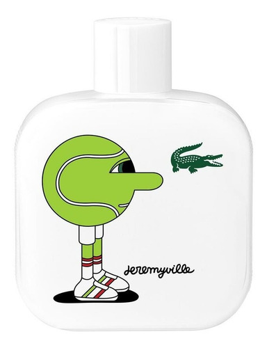 Perfume Hombre Lacoste L.12.12 Blanc Jeremyville Edt 100ml Volumen De La Unidad 100 Ml