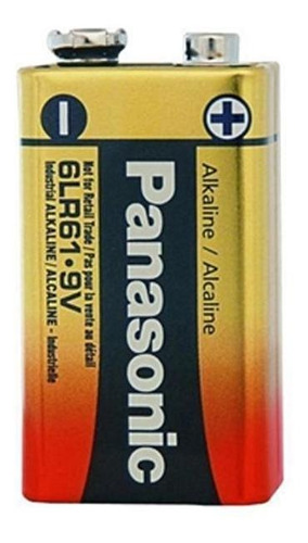 Bateria Panasonic 9v Alcalina Power Alkaline