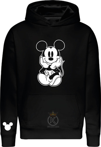 Poleron Mickey Mouse - Disney - Dibujos Animados - Serie Infantil - Raton - Mascota - Estampaking