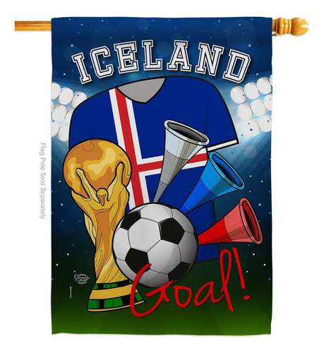 Adorno Colección H192098 Copa Del Mundo Islandia Fútbol Inte