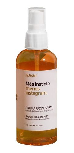 Bruma Facial Spray Extracto De Hamamelis Agua Termal Vegano