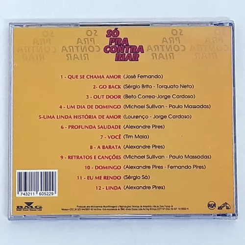 Cd Spc Só Pra Contrariar Que Se Chama Amor 1993