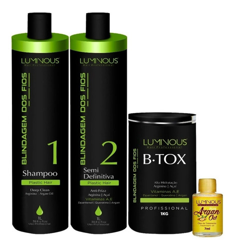 Plastica Dos Fios Blindagem Semi Definitiva + B-tox + Brinde