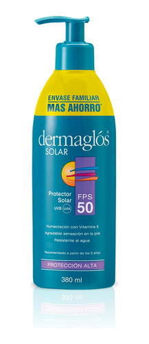 Protector Solar Dermaglos® Familiar F50+ | 380ml